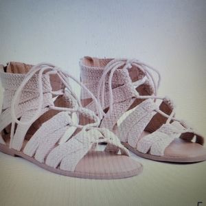 New Torrid Woven Lace Up Sandal